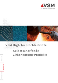 VSM High-Tech Schleifmittel Produktkatalog
