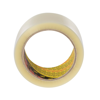 Scotch Verpackungsklebeband 371, Transparent, 38 mm x 66 m, 0.048 mm