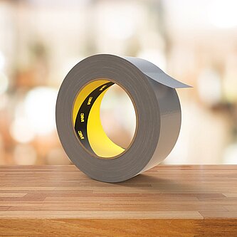 3M Universelles Gewebeklebeband 2903, Schwarz, 1350 mm x 50 m