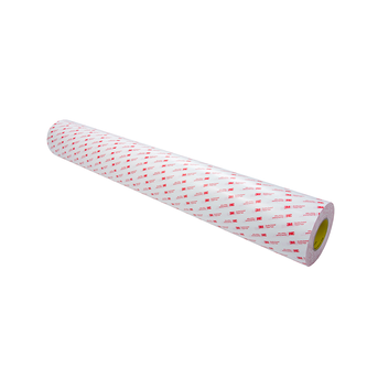 3M Doppelseitiges Klebeband mit Papiervlies-Träger 56215, Transparent, 19 mm x 50 m