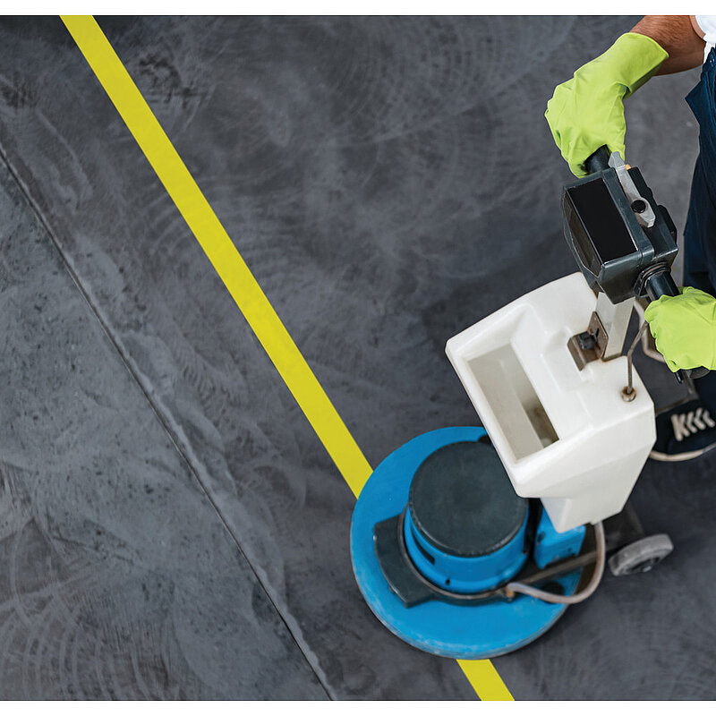 3M Langlebiges Bodenmarkierungsband 971, Rot, 75 mm x 33 m, 0.24 mm