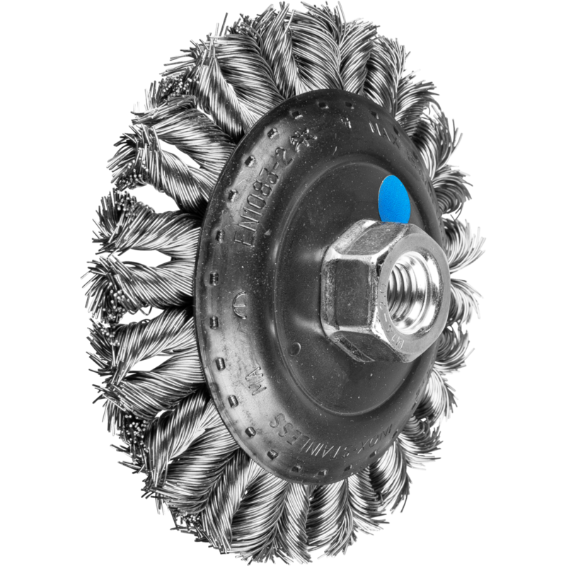 PFERD Kegelbürsten mit Gewinde POS KBG 12515/M14 CT INOX 0,50