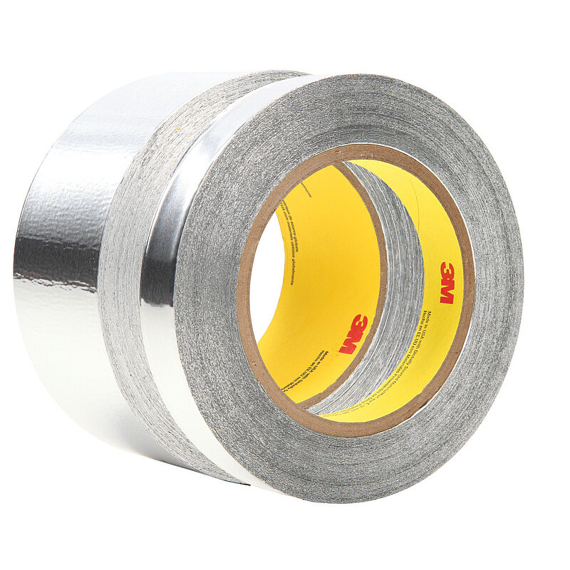 3M Aluminiumklebeband 425, Silber, 25 mm x 55 m, 0.12 mm, 36 Roll/Case