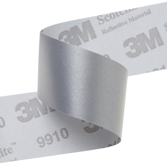 3M Scotchlite Reflective Material 9910, Silber, 1270mm x 50m