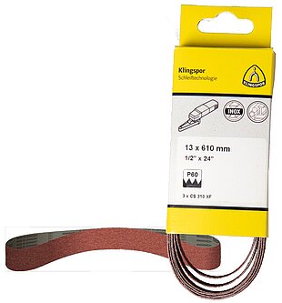 Klingspor - CS 310 XF Schleifband, 13 x 457 mm Korn 40 F4G, SB-verpackt im Reiter