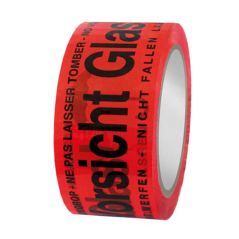 RK Klebeband "Vorsicht Glas" - 50 mm x 50 m
