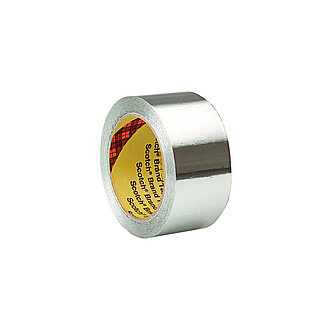 3M Aluminiumklebeband 1436, Silber, 1040 mm x 1500 m