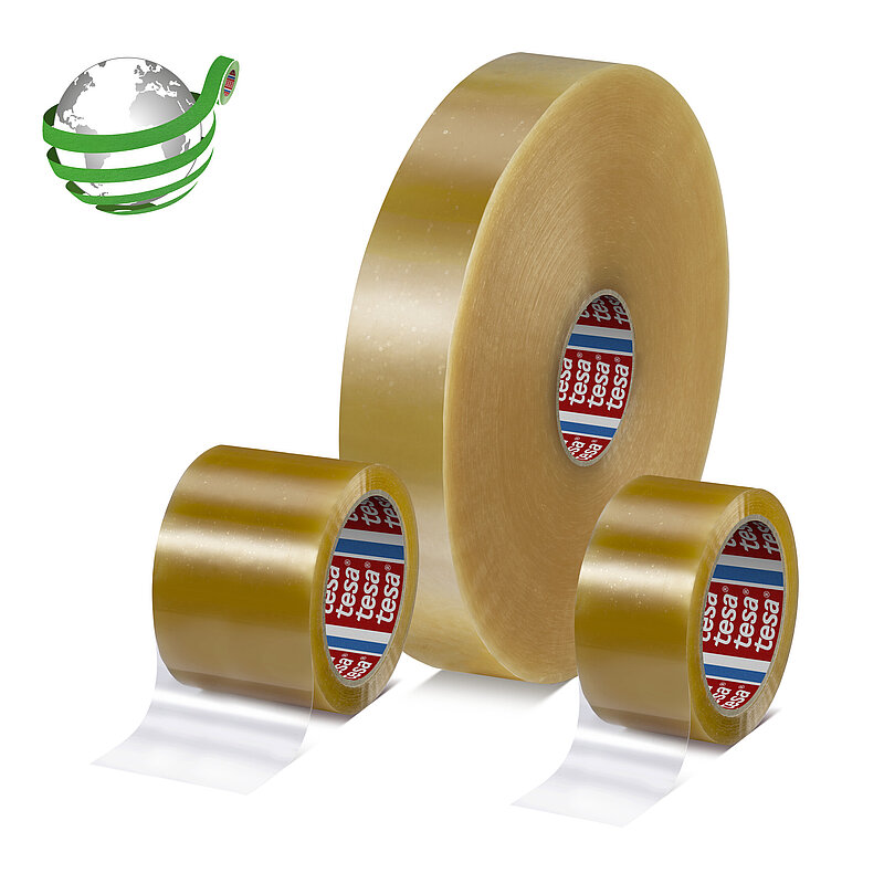 tesa® 60400 - 66 m x 50 mm - transparent