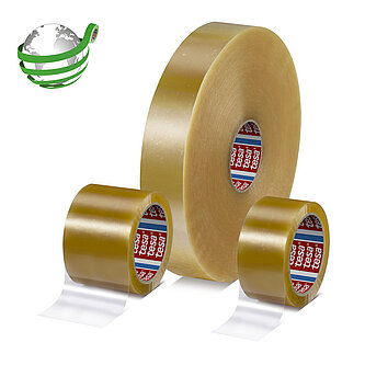 tesa® 60400 - 66 m x 50 mm - transparent