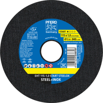 PFERD Trennscheiben EHT 115-1,0 MM START (10)