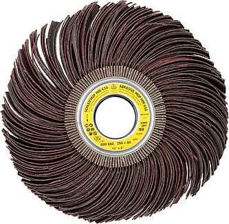 Klingspor - MM 650 Schleifmopräder LS 309 JF, 250 x 100 x 43,1 mm Korn 80