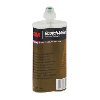 3M Scotch-Weld 2-Komponenten-Konstruktionsklebstoff auf Epoxidharzbasis DP190, Grau, 400 ml