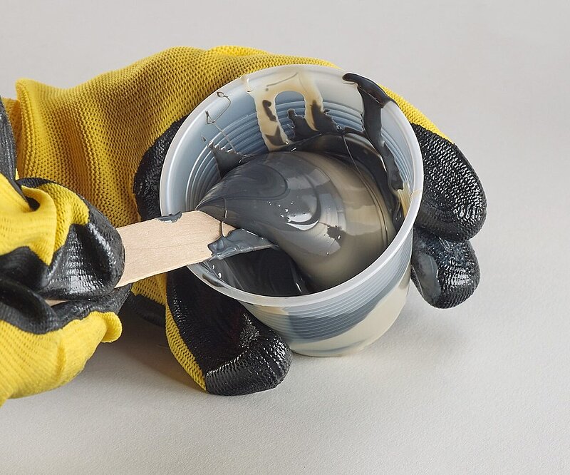 3M Scotch-Weld 2-Komponenten-Konstruktionsklebstoff auf Epoxidharzbasis DP2216, Grau, Teil B/A, Grau, 59 ml