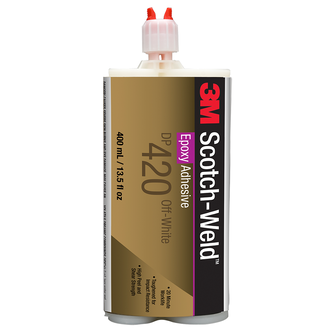 3M Scotch-Weld 2-Komponenten-Konstruktionsklebstoff auf Epoxidharzbasis 420, Off-white, Part A, 5 Gallon Pail, Drum