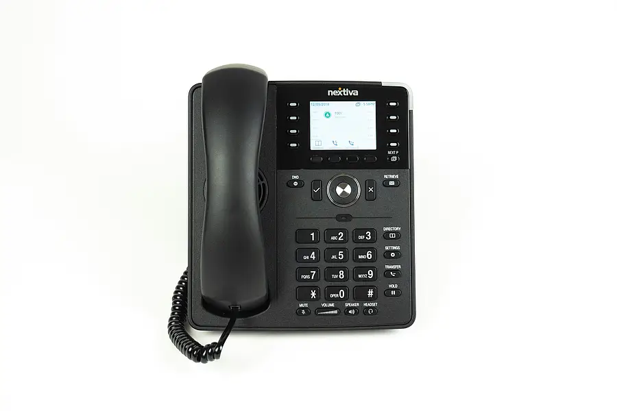 Tischtelefon als Motiv für die technische Beratung