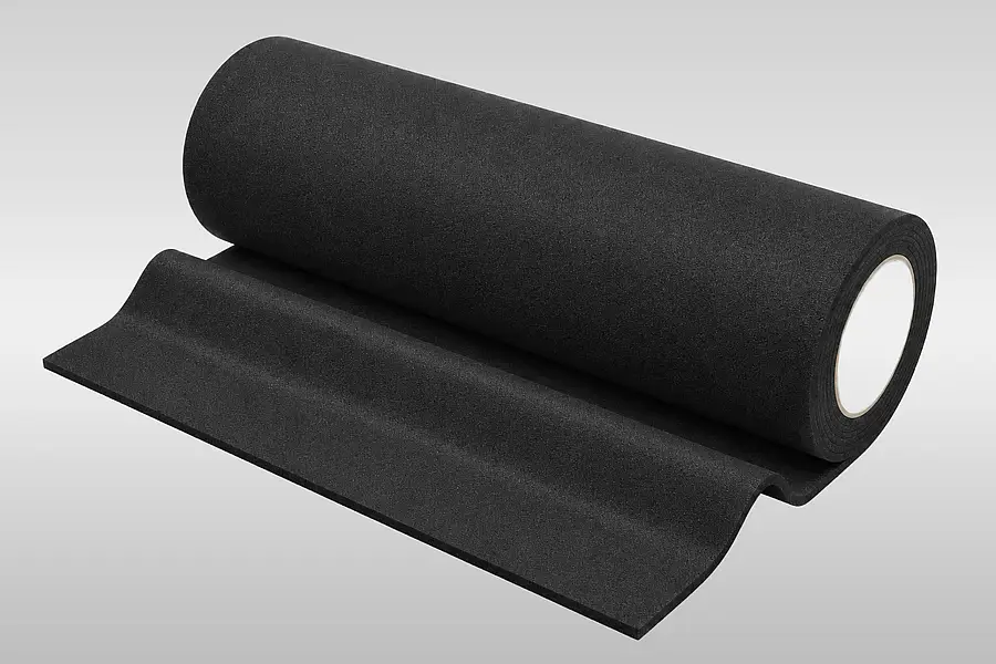 EPDM-Zellkautschuk als dargestelltes Vormaterial