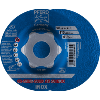 PFERD CC-GRIND (inkl. SOLID, FLEX, STRONG) CC-GRIND SOLID 115 SG INOX
