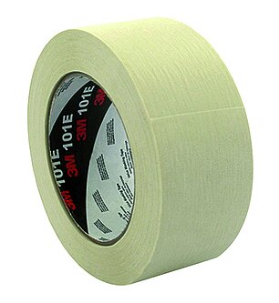 3M Allzweck Abdeckklebeband 101E, Beige, 72 mm x 50 m, 0.125 mm