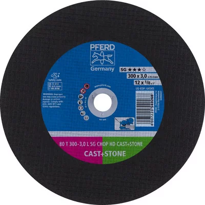 PFERD Trennscheibe , SG CHOP HD CAST + STONE Abbildung