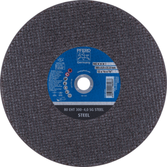 PFERD Trennscheiben 80 EHT 300-4,0 SG STEEL/22,23