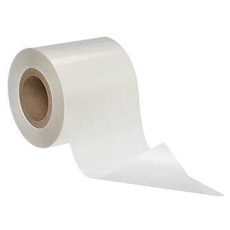 3M Polyesterfolie D85UB, Weiß glossy, Jumbobreite, Variable Rollenabmessung