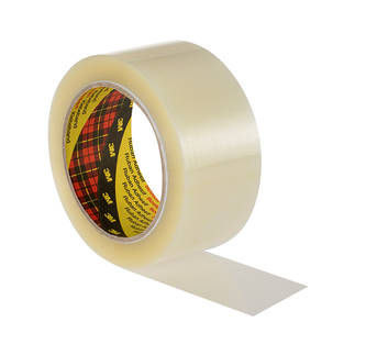 Scotch Hochleistungs-Verpackungsklebeband 3739, Transparent, 50 mm x 660 m, 0.056 mm
