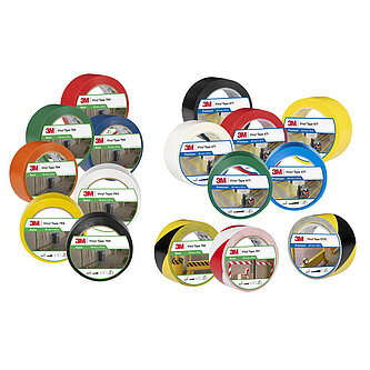 3M Allzweck-PVC-Klebeband 764, Gelb, 1245 mm x 33 m, 0.13 mm