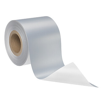 3M Manipulationssicheres Etikettenmaterial 7832, Silber matt, Jumbobreite, Variable Rollenabmessung