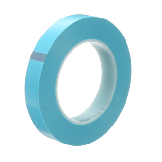 Scotch Hochleistungsabdeckklebeband 215, Blau, 1219 mm x 55 m, 0.12 mm