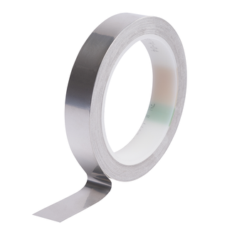 3M ET 1183 Kupferfolie glatt, verzinnt, mit leitfähigem Kleber, Zinn, 19 mm x 16,5 m x 0,07 mm