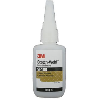 3M Scotch-Weld Cyanacrylat-Klebstoff SF100, Transparent, 50 g