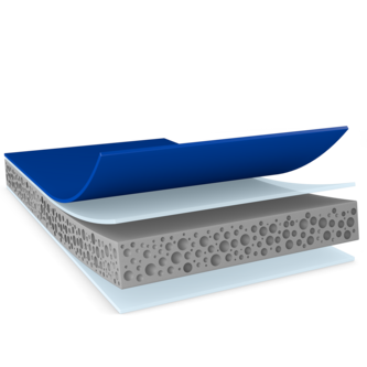 tesa ACXplus 79011 - 33 m x 1 100 mm - grau