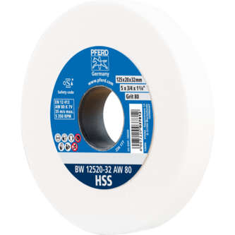 PFERD Schleifscheiben BW 12520-32 AW 80 HSS