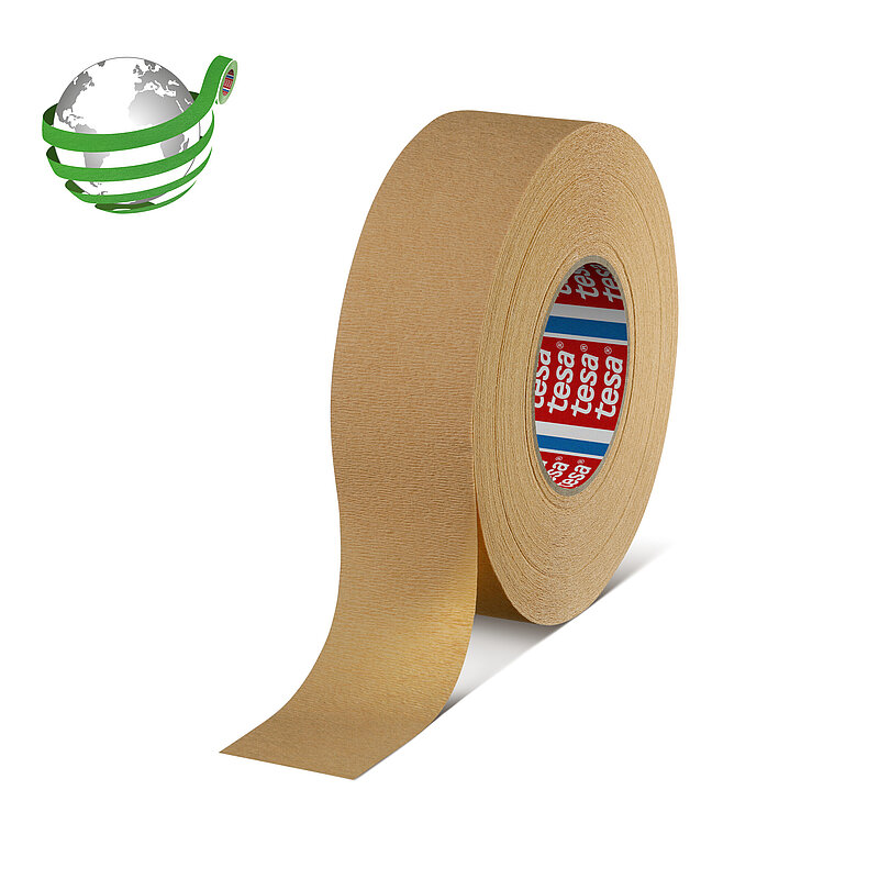 tesakrepp 4319 - 200m x 1000mm - hellbraun
