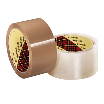 Scotch Hochleistungs-Verpackungsklebeband 3739, Buff, 48 mm x 66 m