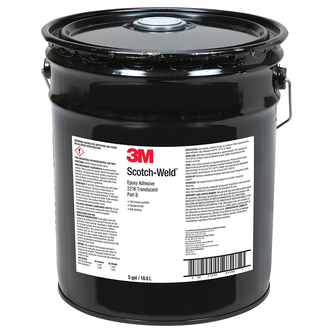 3M Scotch-Weld 2-Komponenten-Konstruktionsklebstoff auf Epoxidharzbasis 2216, Translucent, Part B, 18.9 L