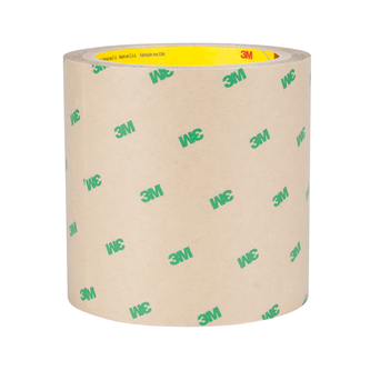 3M Doppelseitiges Klebeband mit Vlies-Träger 99786, Transparent, 210 mm x 295 mm, 0.14 mm, DIN A4 Musterbogen