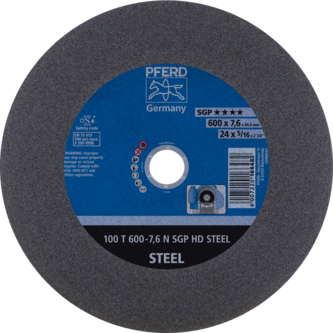 PFERD HEAVY DUTY SGP bis ? 2000 mm 100 T 600-7,6 N SGP HD STEEL/60,0