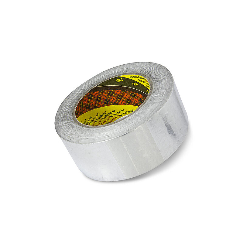 3M Aluminiumklebeband 1436F, Silber, 50 mm x 50 m, einzeln verpackt