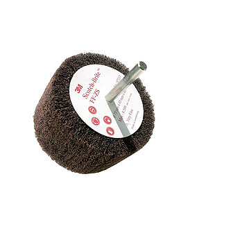 Scotch-Brite Lamellenbürste PF-ZS, braun, 100 mm, 45 mm, 6 mm, Typ T