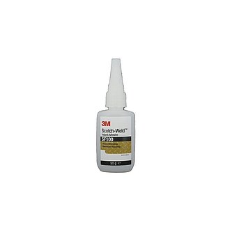 3M Scotch-Weld Cyanacrylat-Klebstoff SF100, Transparent, 50 g