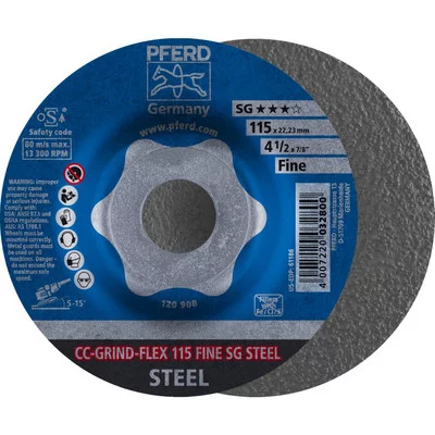 PFERD CC-GRIND-Schleifscheibe CC-GRIND-FLEX STEEL Abbildung