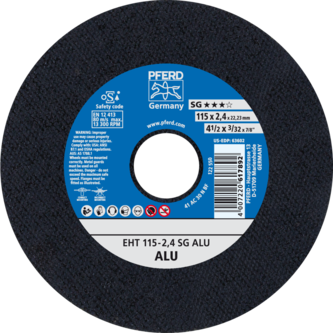 PFERD Trennscheiben EHT 115-2,4 SG ALU