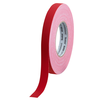 Scotch 9545N Imprägniertes Gewebeband, Rot, 19 mm x 50 m, 0,3 mm