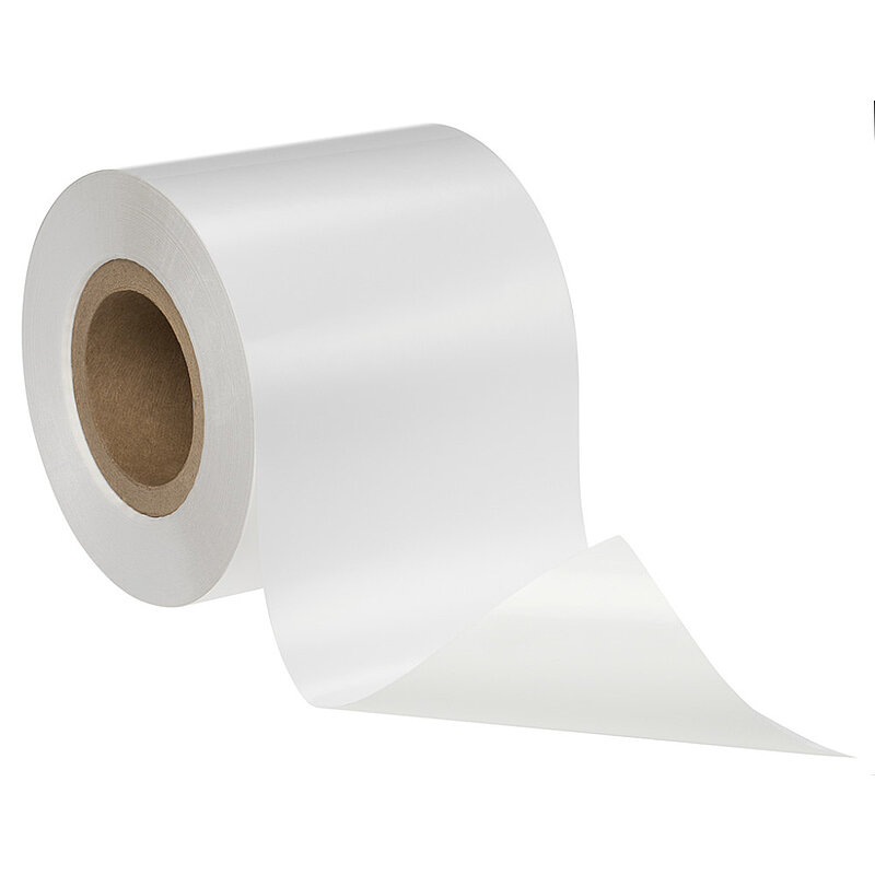 3M Polyester-Etikettenmaterial 7871EJ, Weiß glänzend, 150 mm x 508 m