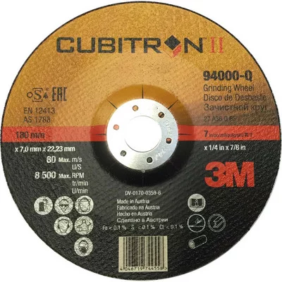 3M™ Cubitron™ II Schruppscheibe 2. Generation Abbildung