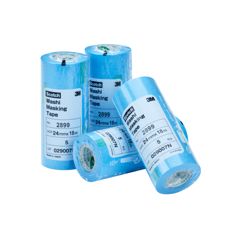 3M Aqua Washi Malerabdeckband 2899, 1250 mm x 50 m