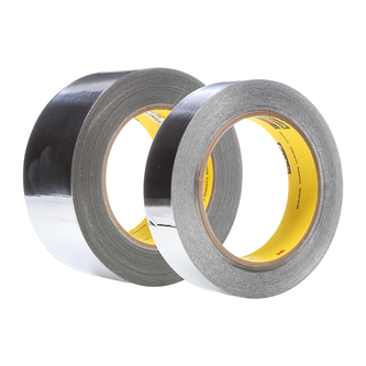 3M Aluminium-Glasgewebe-Klebeband 363L, Silber, 914 mm x 33 m